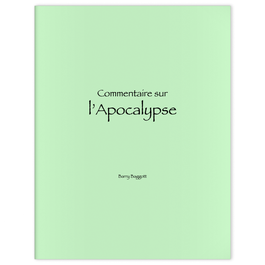 Commentaire sur l’Apocalypse Éditions CEB